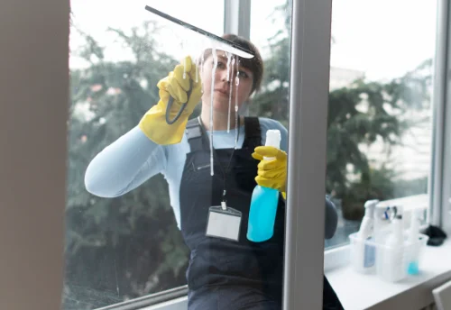 Nettoyage de vitres intérieures et extérieures à Feugarolles